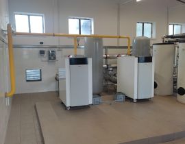 Kotłownia 2x300kw Wilkowo