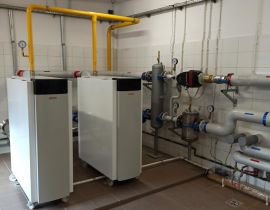 Kotłownia w urzędzie gminy Trzebiechów o mocy 2x150 kW