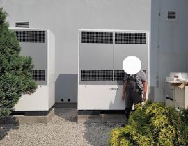 Pompy ciepła 2x60kW ASO TOYOTA Ukleja Ujście